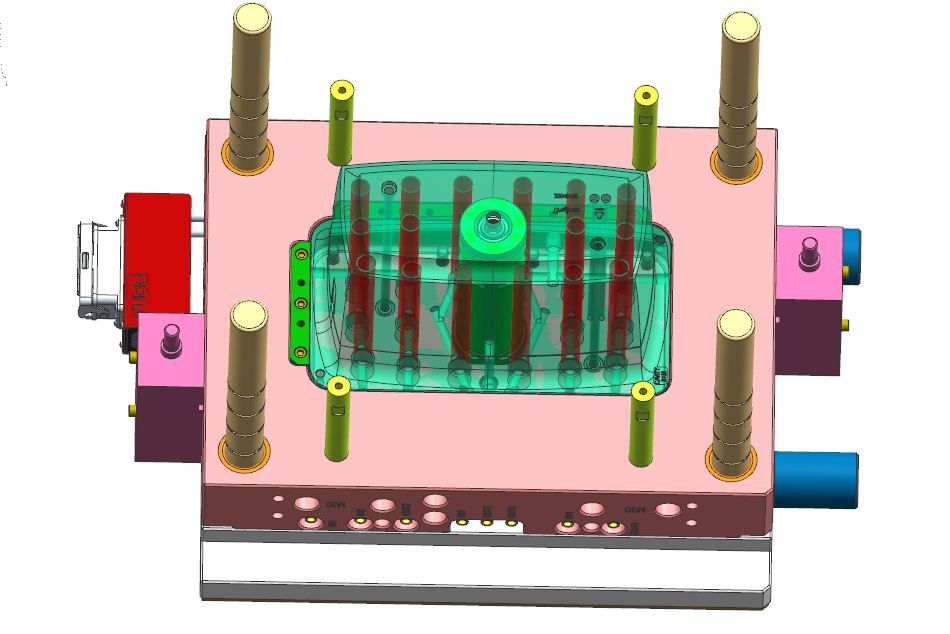 Cooling Baffle and Bubblers