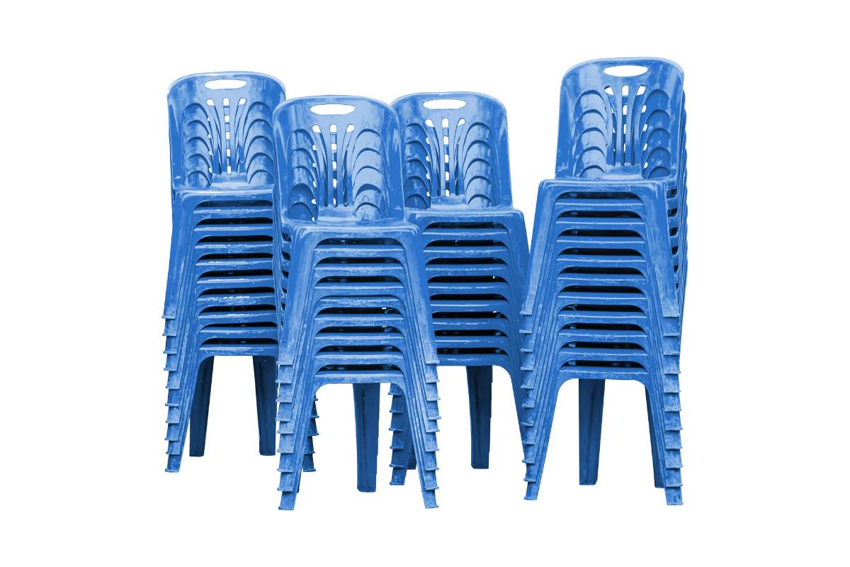 molde de silla de plastico