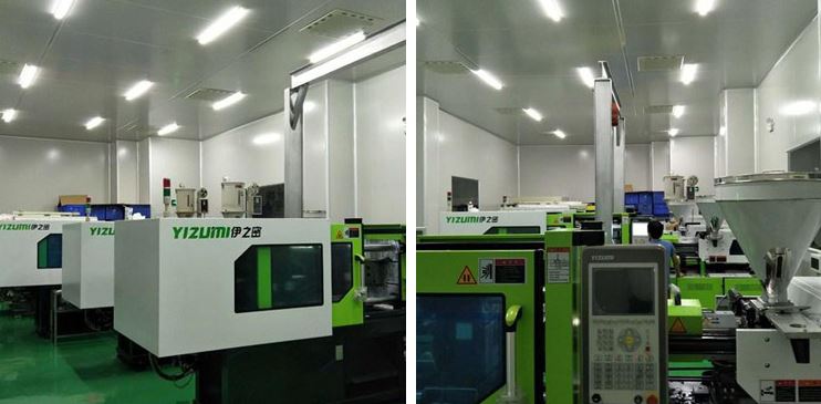 Medical injection moulding cleanroom