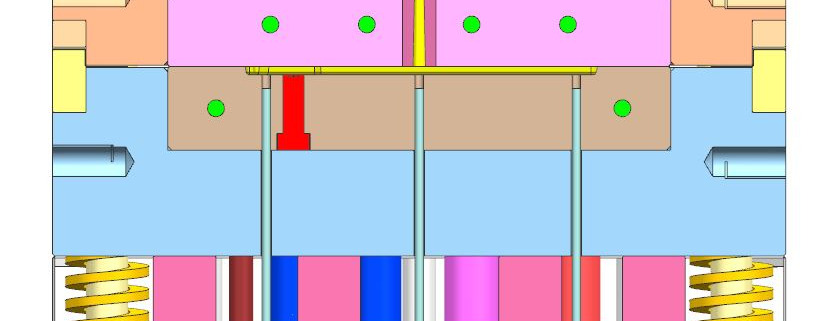 two plate injection mold