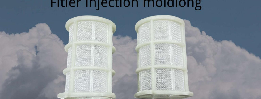 Filter injection molding