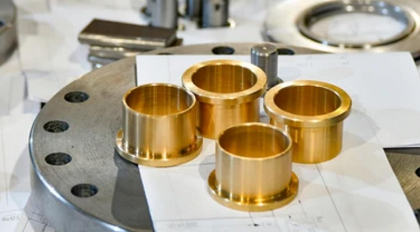 Bronze machining bushing