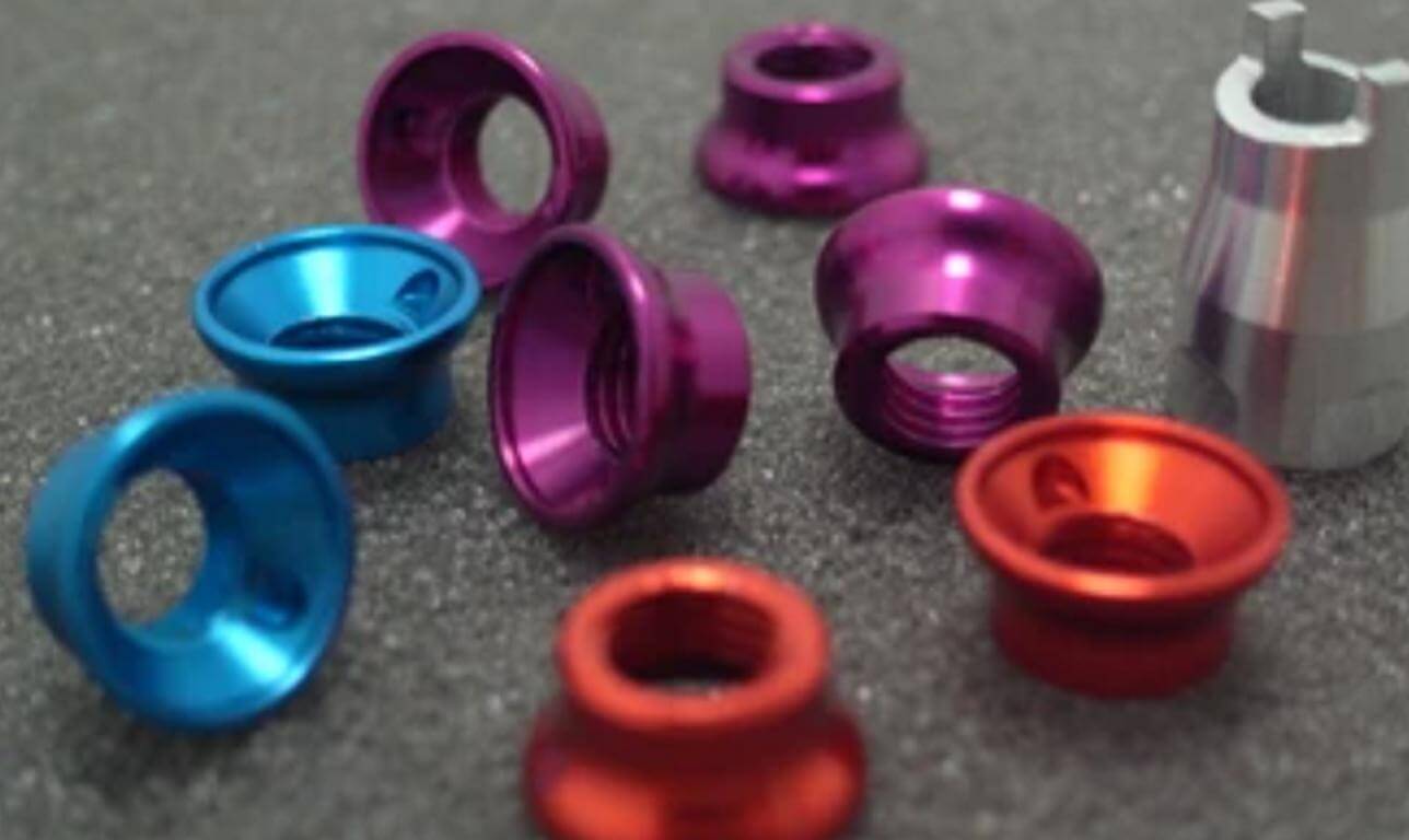 renkli anodize alüminyum