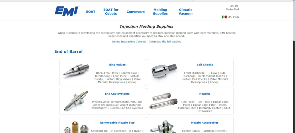 emi injection molding company